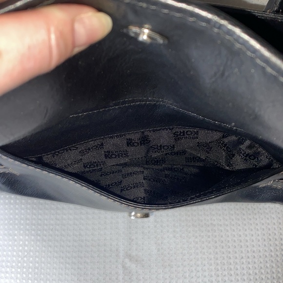 Michael Michael Kors Black Leather Satchel NWOT - Picture 14 of 14